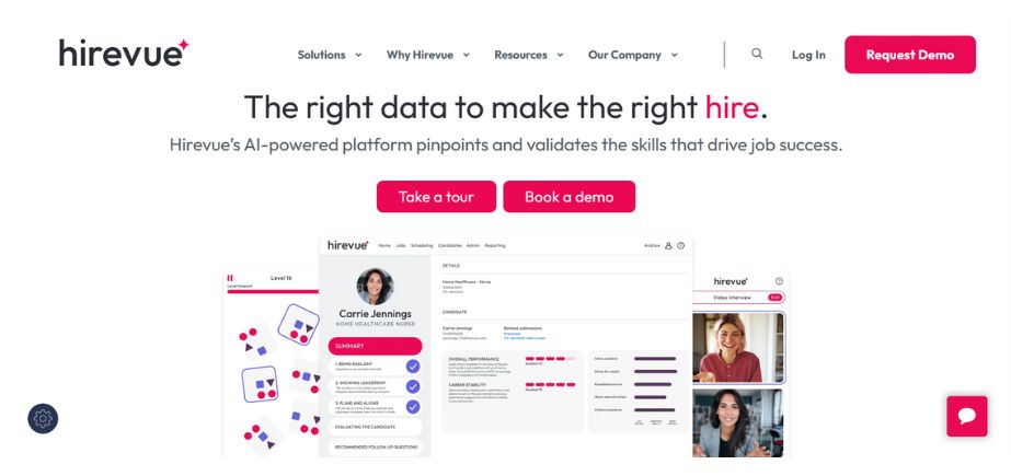 AI Tool for Human Resources - HireVue