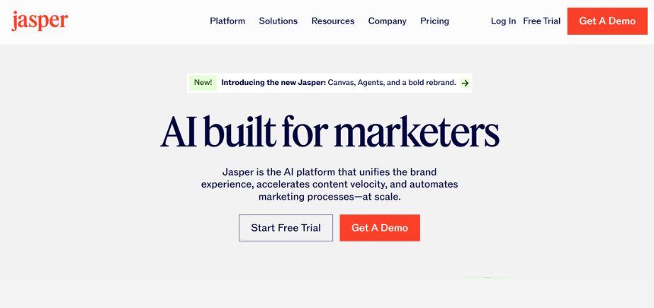 AI Marketing Solution - Jasper