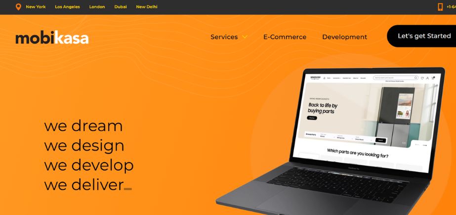 Magento Development Company in India - MOBIKASA