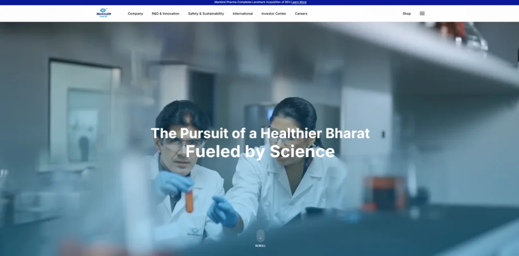 Pharma Company in India - Mankind Pharma
