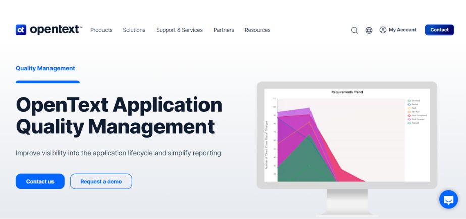 Test Management Tool - OpenText ALM Quality Center