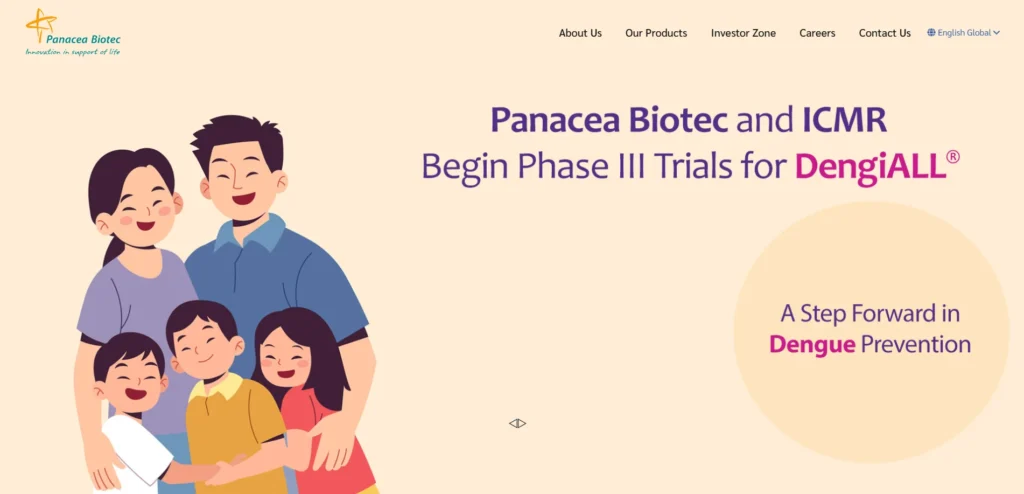 Pharma Company in India - Panacea Biotec
