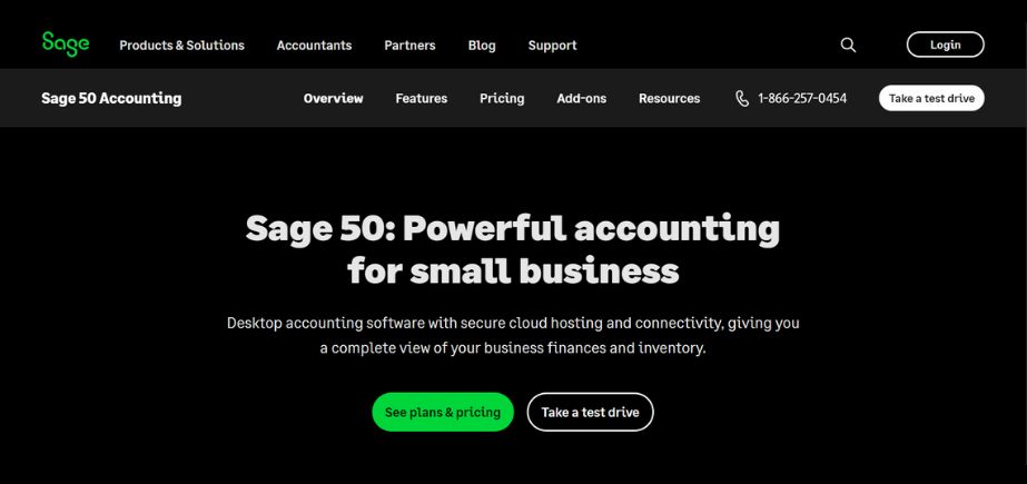 Corporate Accounting Software - Sage 50cloud