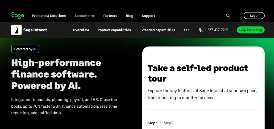 Corporate Accounting Software - Sage Intacct