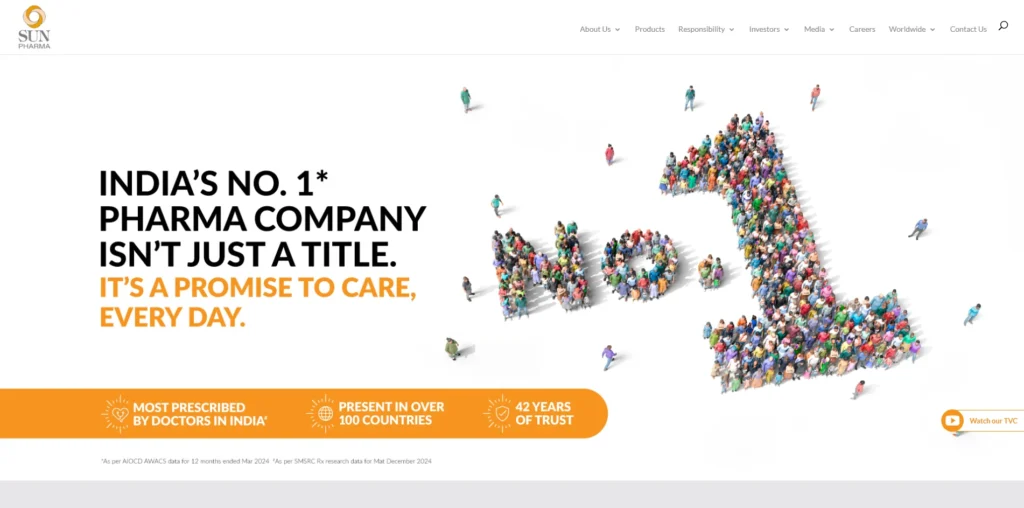 Pharma Company in India - Sun Pharmaceutical Industries