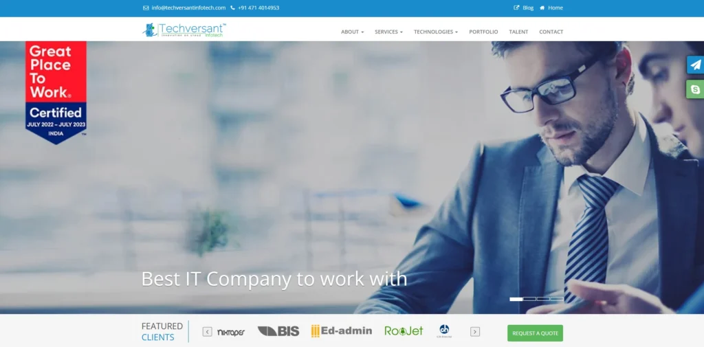 IT Company in Kerala - Tech Versant