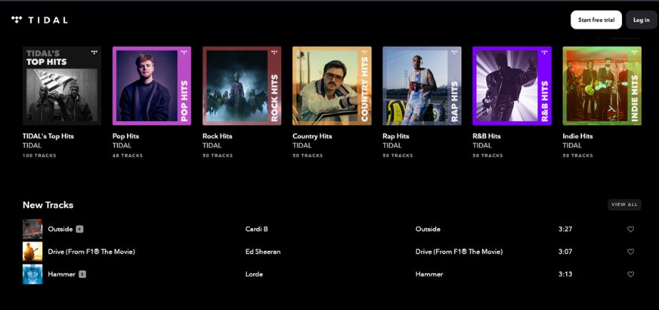 Spotify Alternative - Tidal