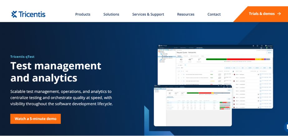 Test Management Tool - Tricentis qTest