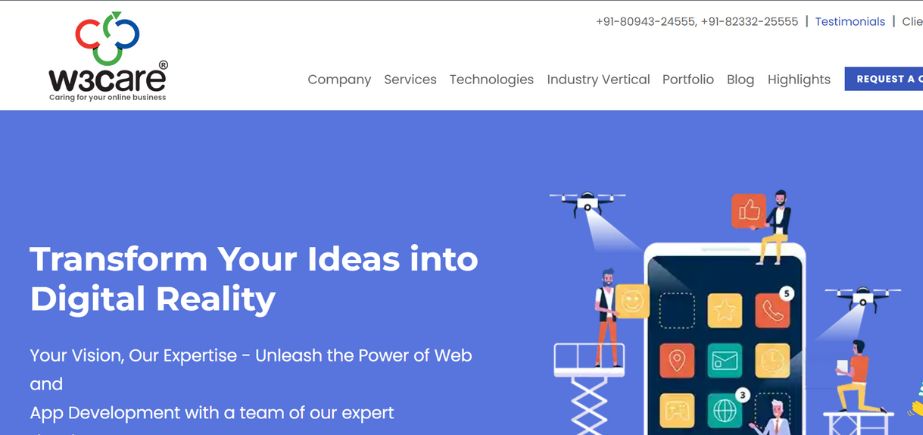 Magento Development Company in India - W3care Technologies Pvt. Ltd