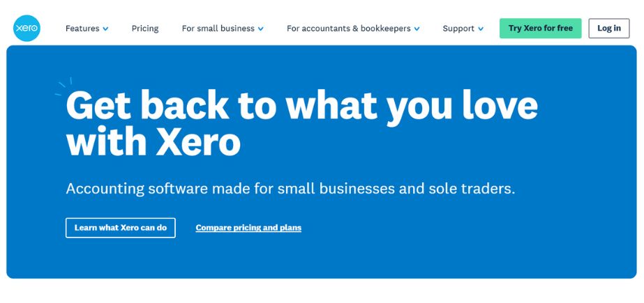 Corporate Accounting Software - Xero