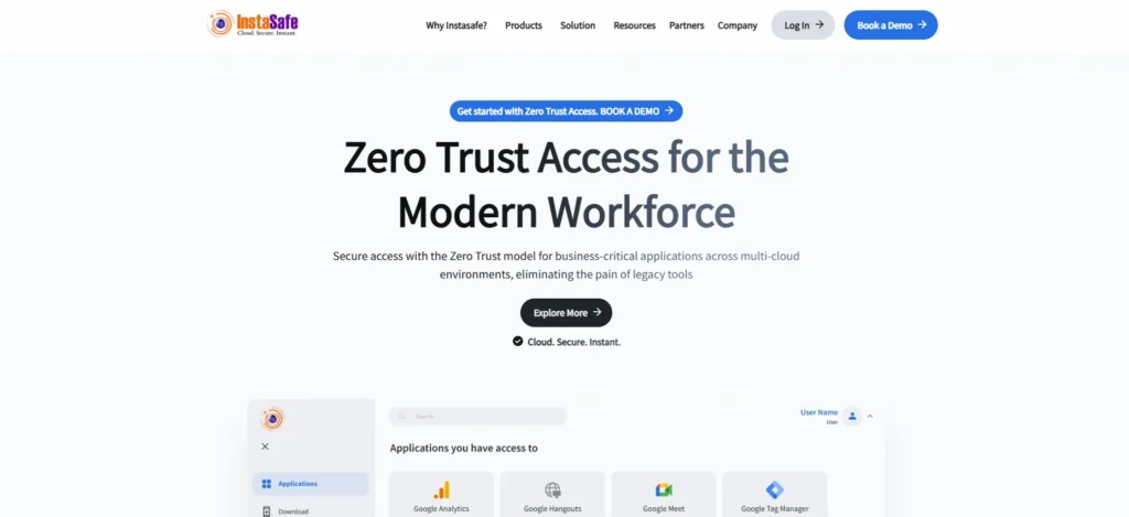 Startup IT Company in Hyderabad - instasafe