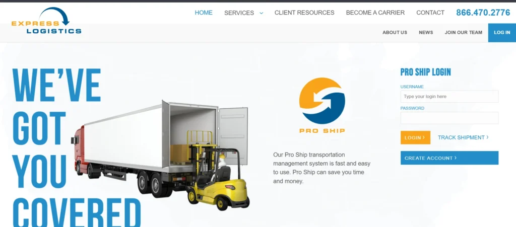 Logistics Company - Express Logistics
