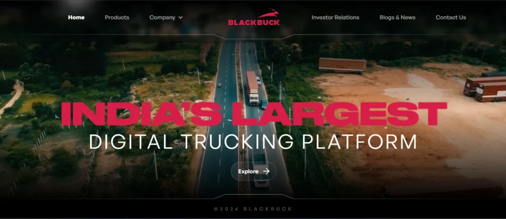 logistics company – BlackBuck
