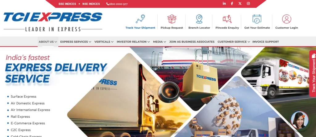 logistics company – TCI Express