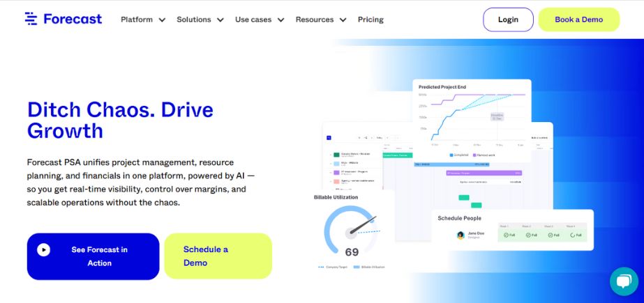 Forecast - AI Project Management Tools
