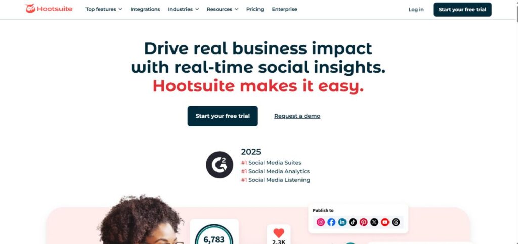 Hootsuite - YouTube scheduling tools