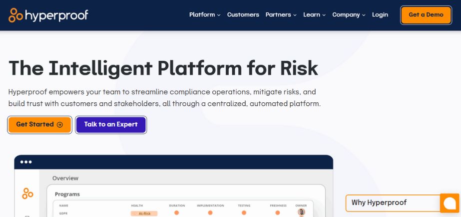 Hyperproof - Compliance Automation Tools