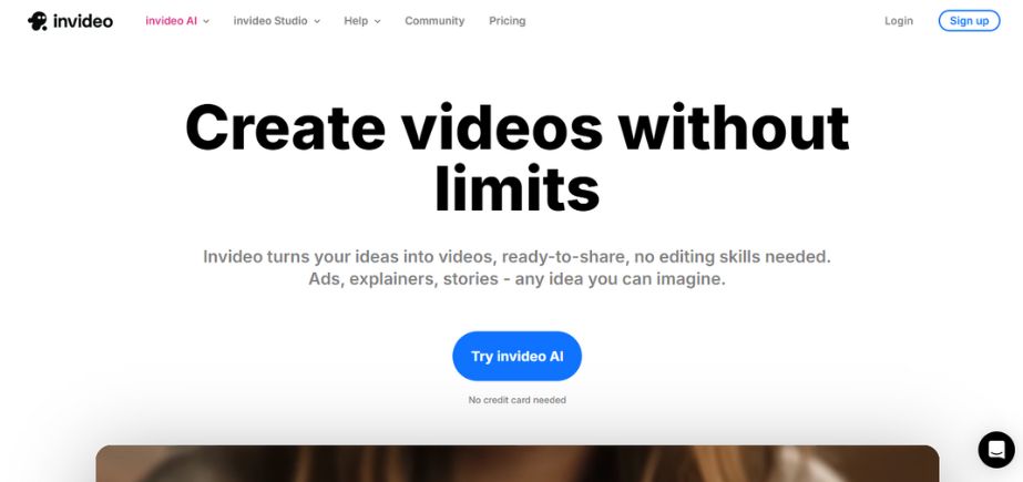 Invideo - AI Reel Generators