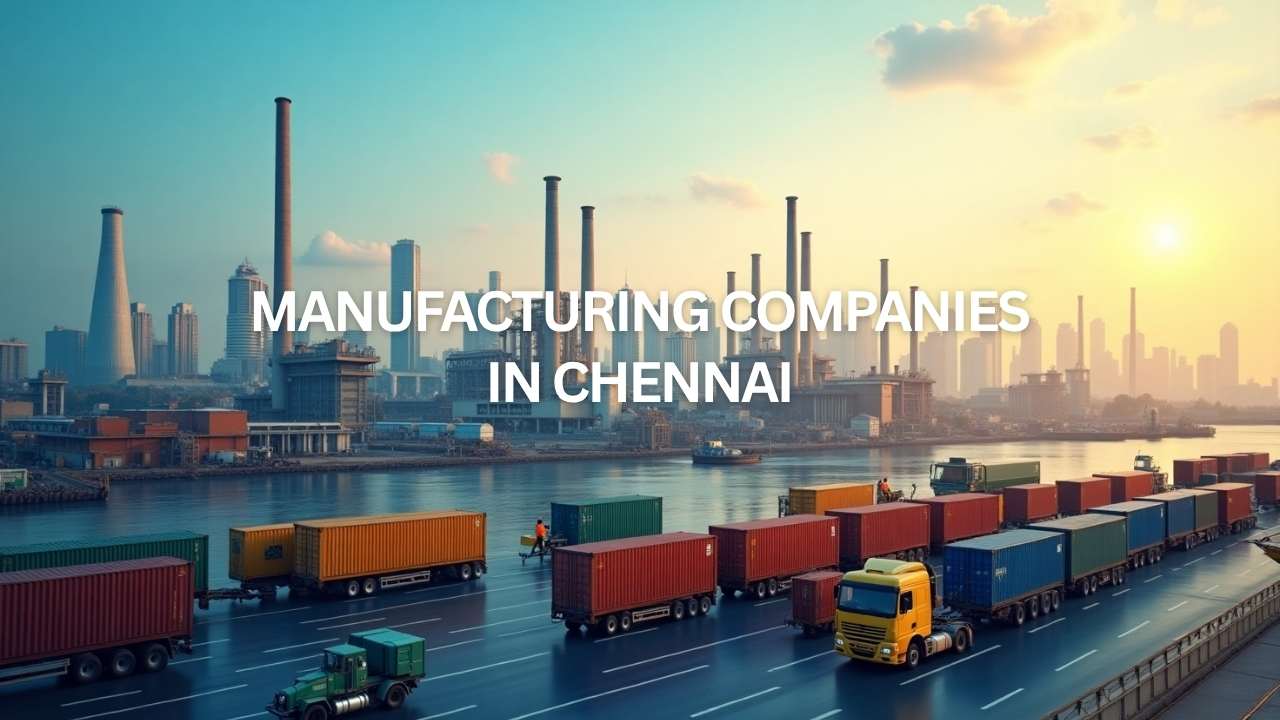 Manufacturing Companies in Chennai