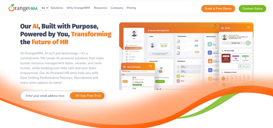 OrangeHRM - HR Software in UAE