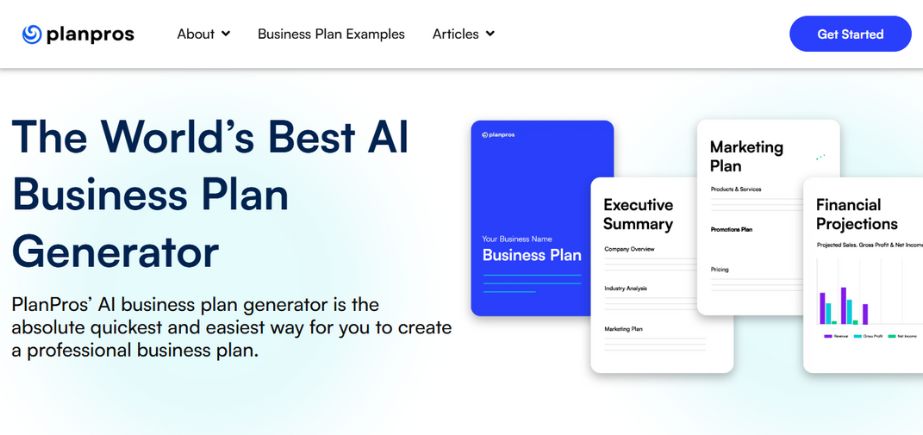 PlanPros - AI Business Plan Generators