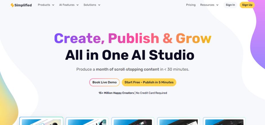 Simplified - AI Business Plan Generators