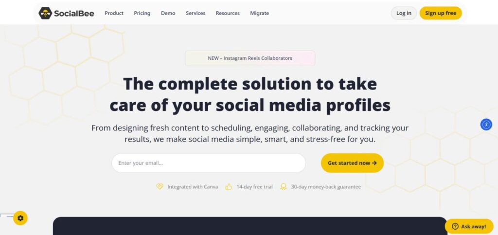 SocialBee - YouTube scheduling tools