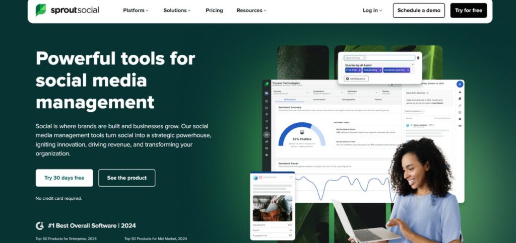 Sprout Social - YouTube scheduling tools