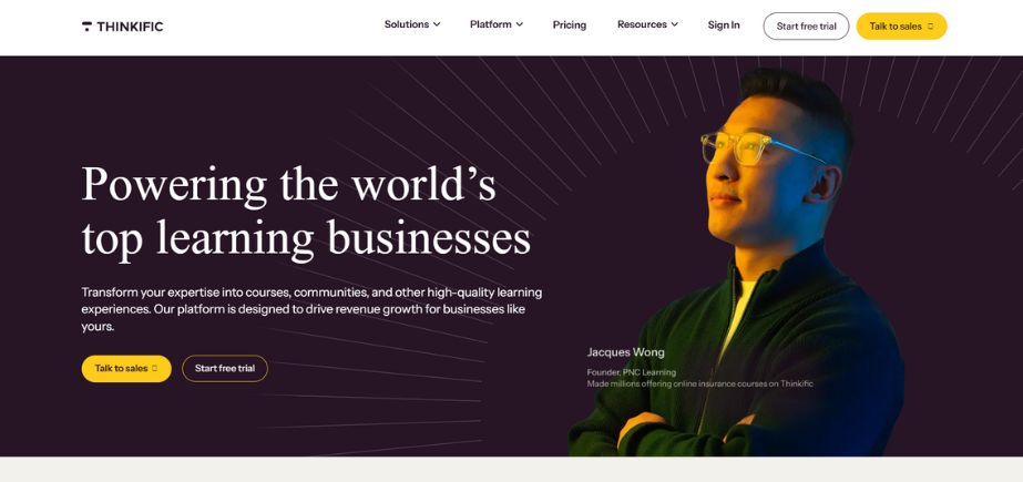 Thinkific - Productivity Tools for Digital Product Builders