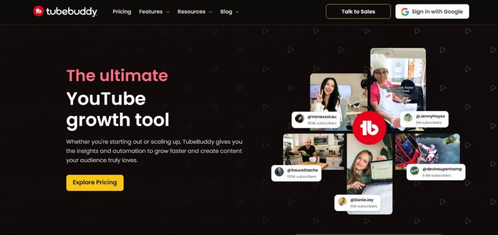 TubeBuddy - YouTube scheduling tools
