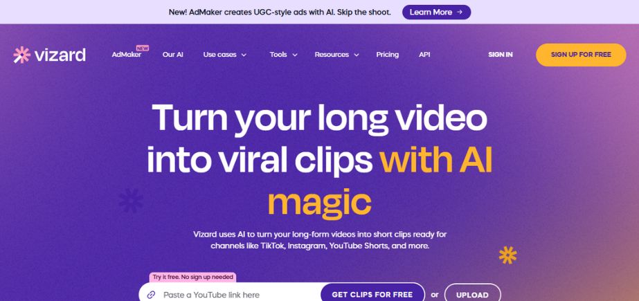 Vizard - AI Reel Generators