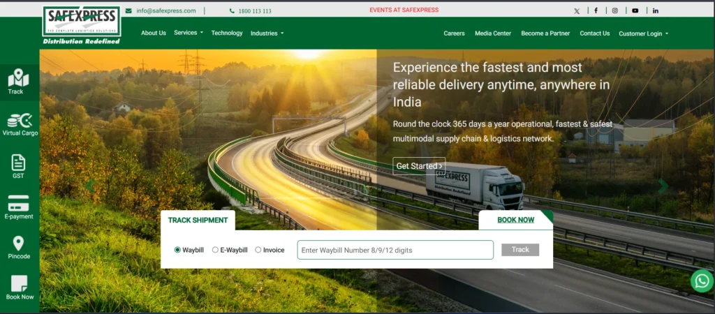 Logistics Company - Safexpress

