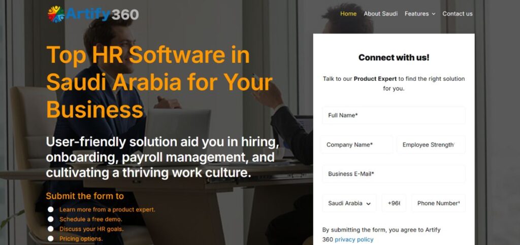 Artify360 - Payroll Software in Saudi Arabia
