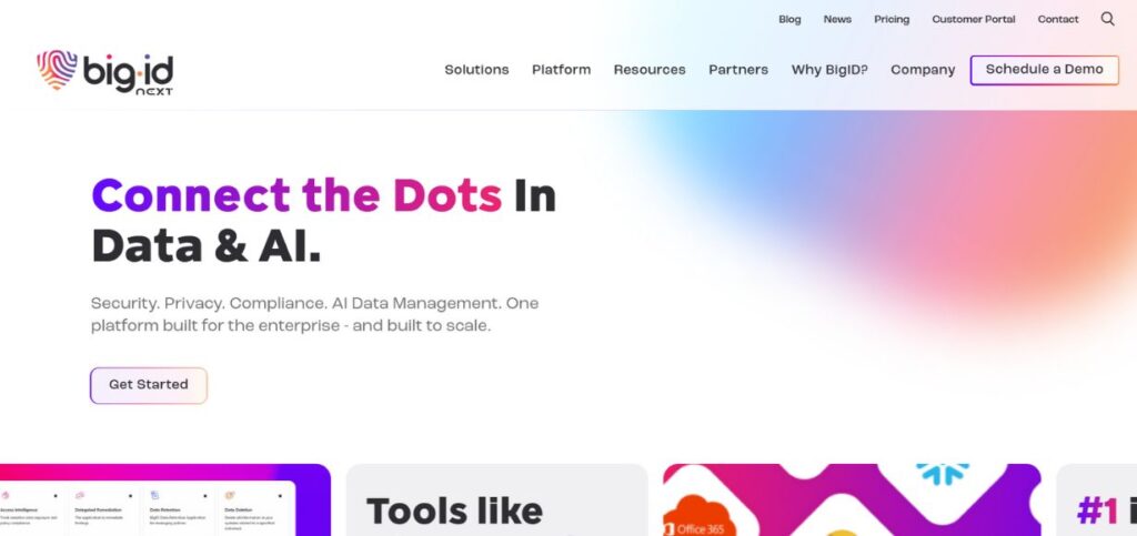 BigID - GDPR Compliance Software