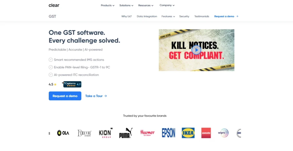 ClearTax GST-GST Return Filing and Billing Software 