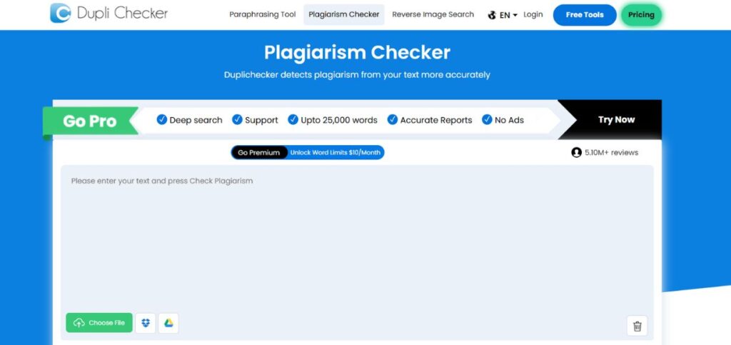 Duplichecker - Plagiarism Checker Tools