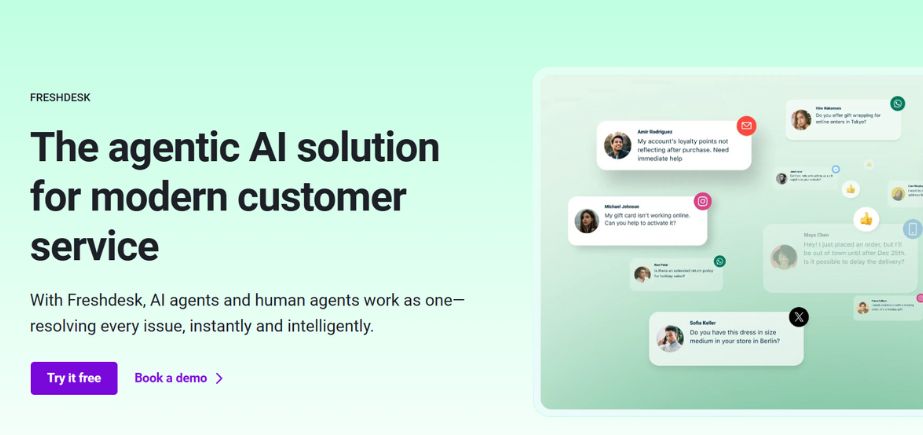 Freshdesk - Best IT Ticketing Systems