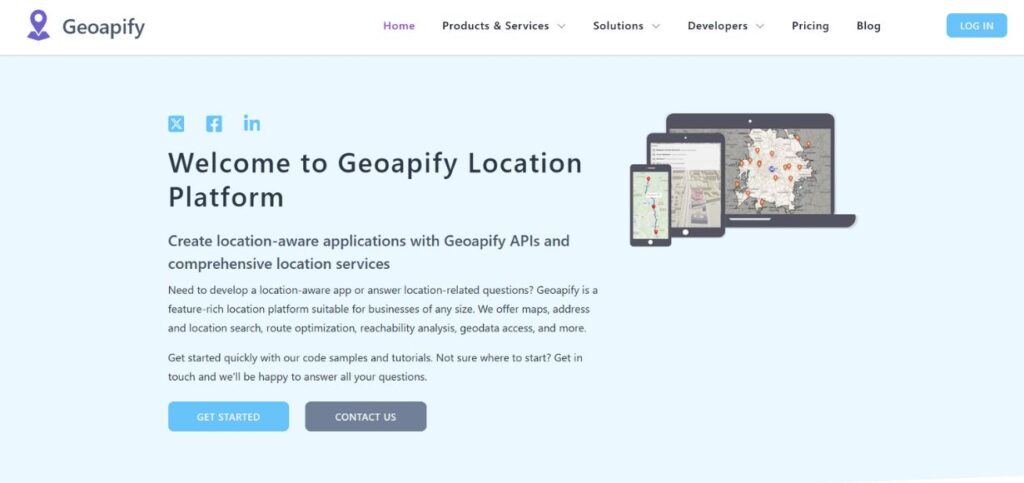 Geoapify-Google Maps Alternatives
