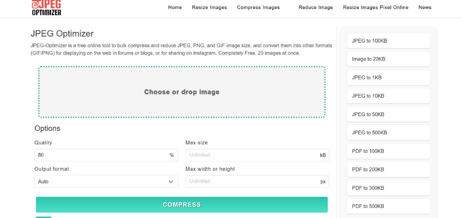 JPEG Optimizer - Product Image Optimization Tools for E-commerce