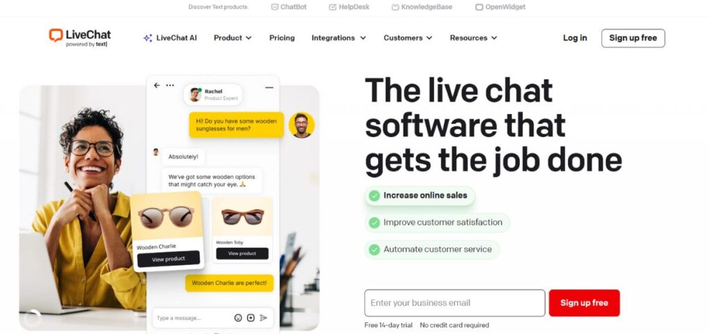 LiveChat - Customer Engagement Tools