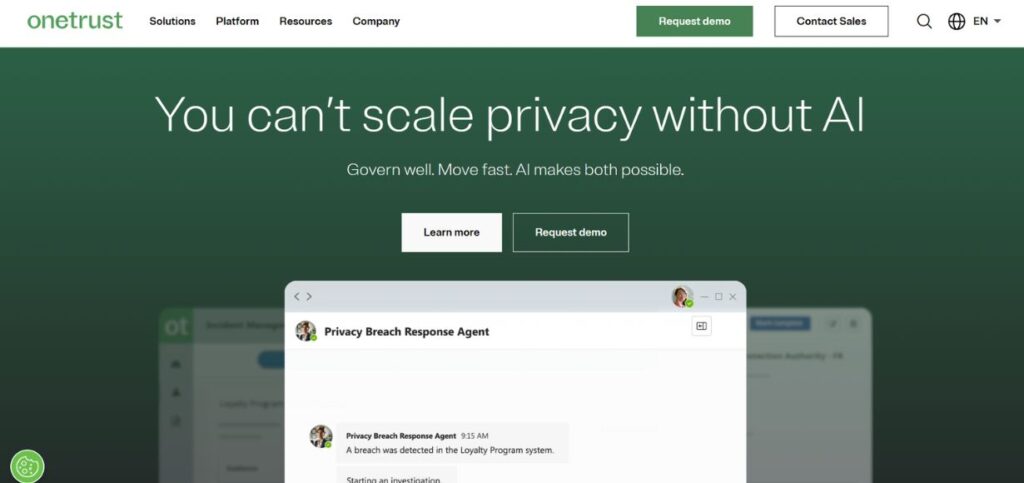 OneTrust - GDPR Compliance Software