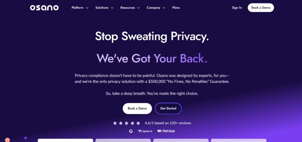 Osano - GDPR Compliance Software