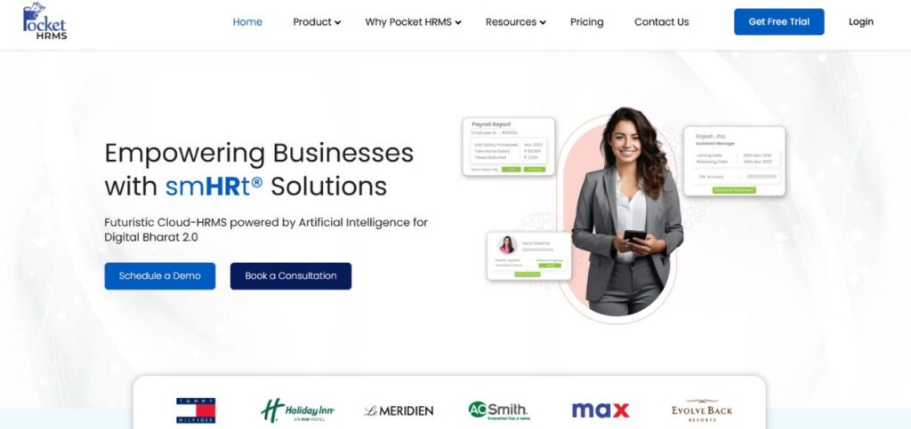 Pocket HRMS - Attendance Tracking Software