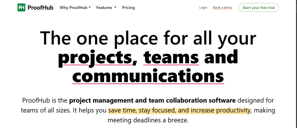 ProofHub – Project Management Software