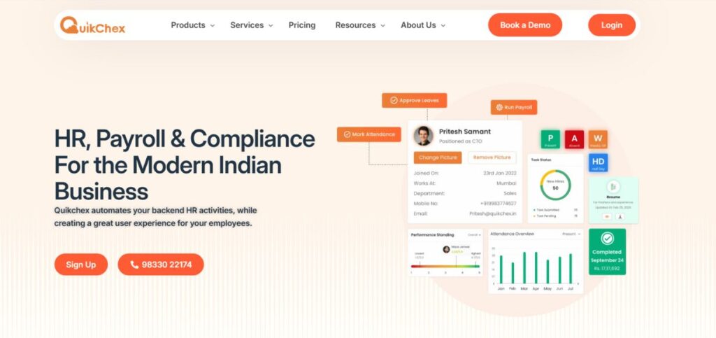 Quikchex - Attendance Tracking Software