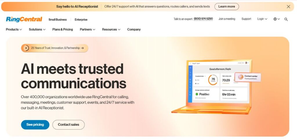 RingCentral - Call Center Software