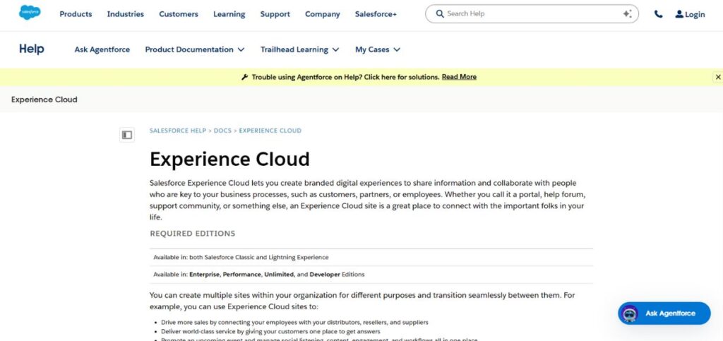 Salesforce Experience Cloud - Customer Engagement Tools