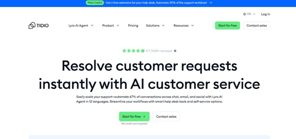 Tidio - Customer Engagement Tools