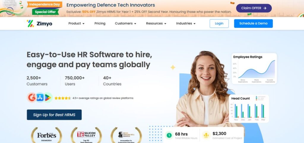 Zimyo - Attendance Tracking Software