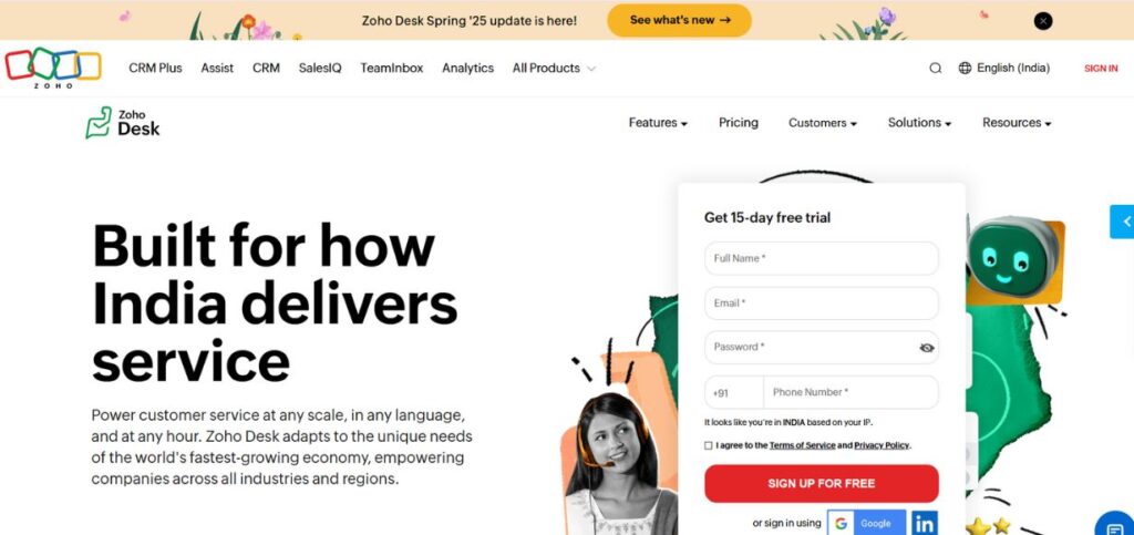 Zoho Desk - Call Center Software